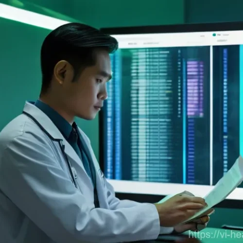 의료기록의 생애 주기와 탈중앙화 - **Prompt 1: The Journey of Health Data: From Paper to Decentralized Digital**
    "A dynamic split i...