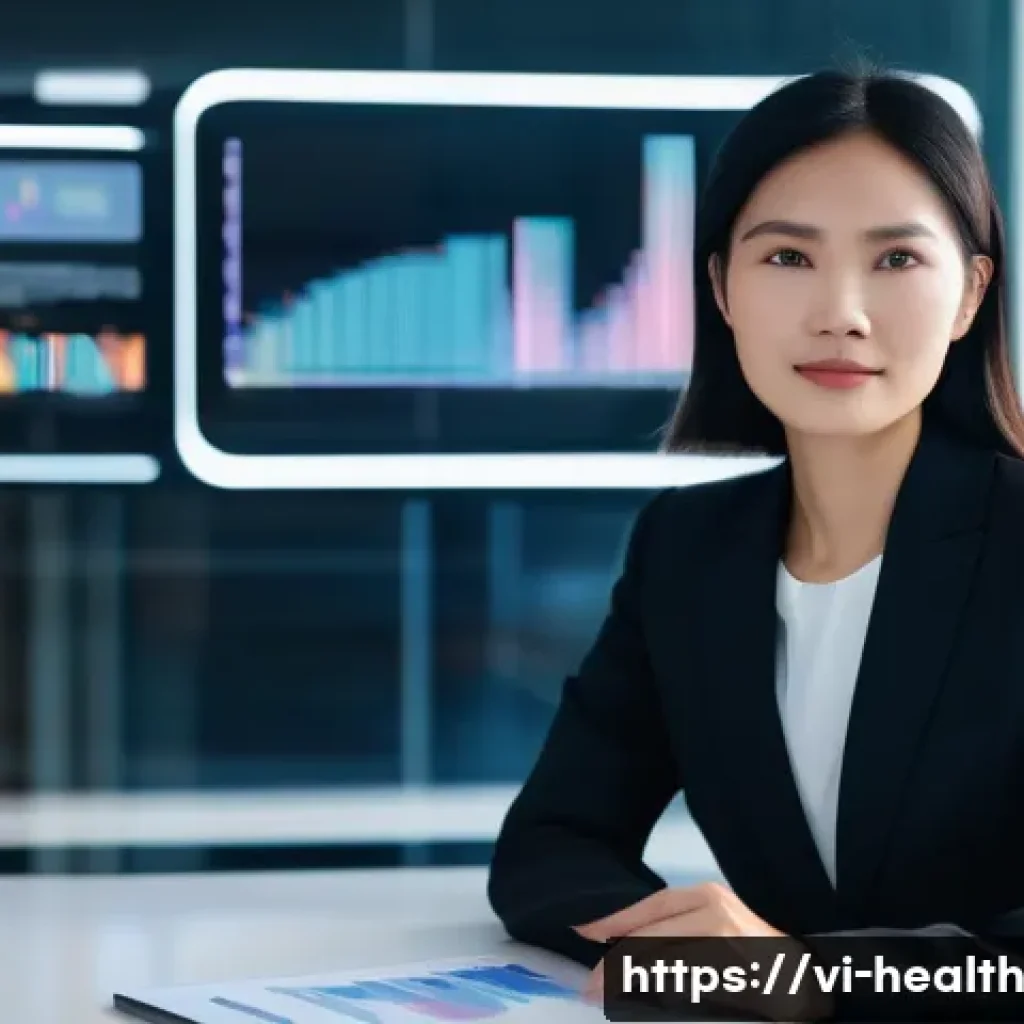 의료기록의 안전한 저장과 전송 방식 - **Prompt Title:** The Guardian of Personal Health Data
    **Image Prompt:** A serene, intelligent V...